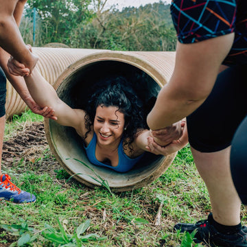 mud run obstacle course ideas tunnels