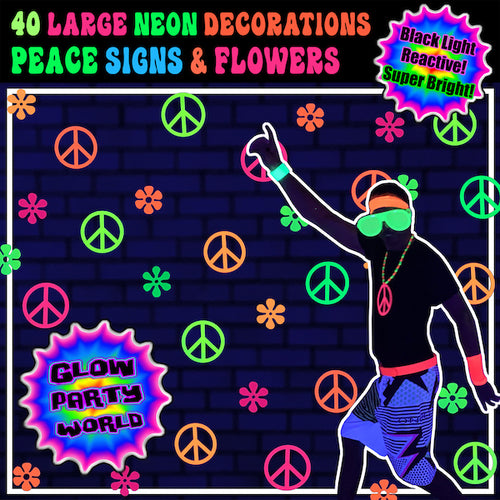 Neon Party Decorations