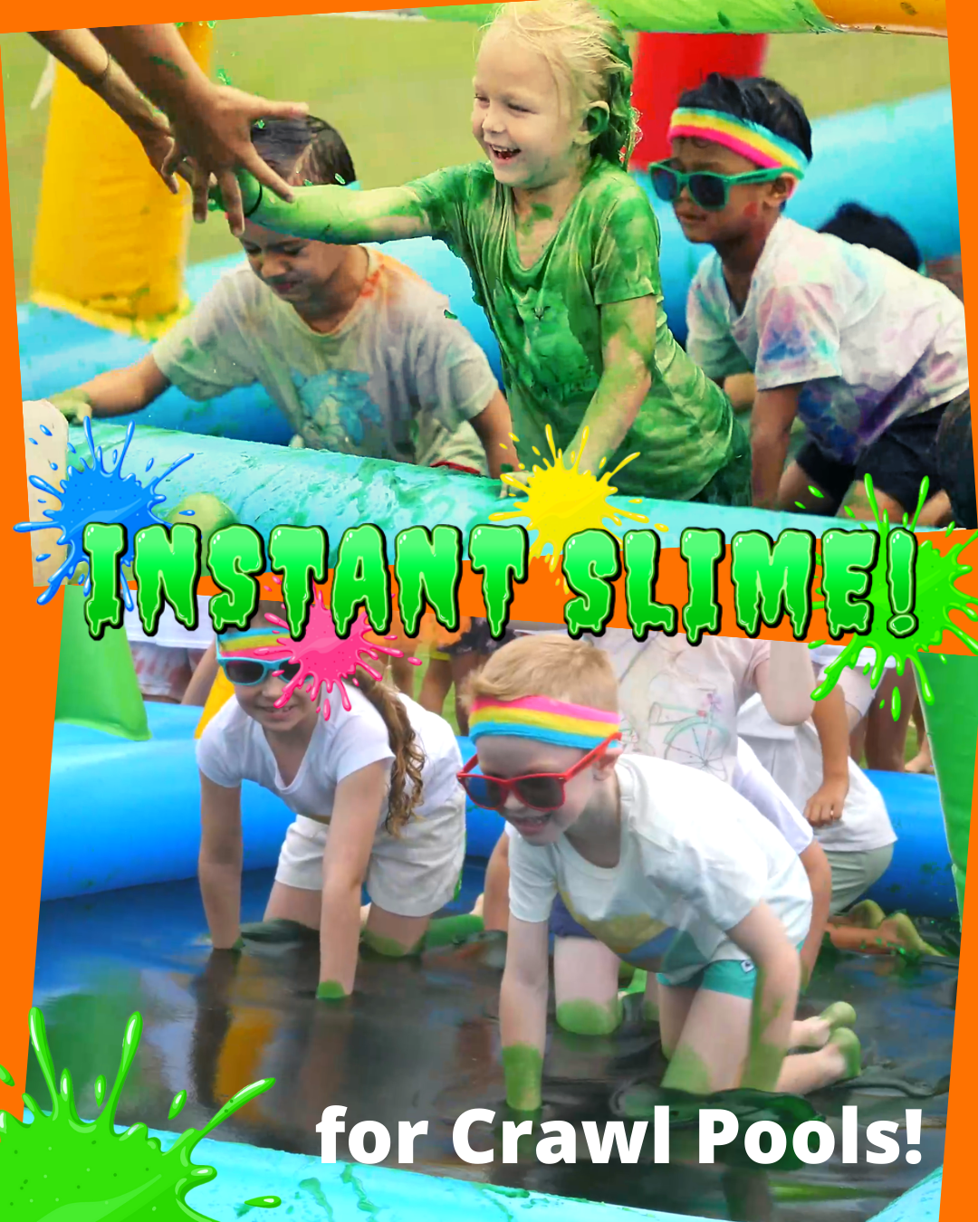 slime crawl pit for fun runs