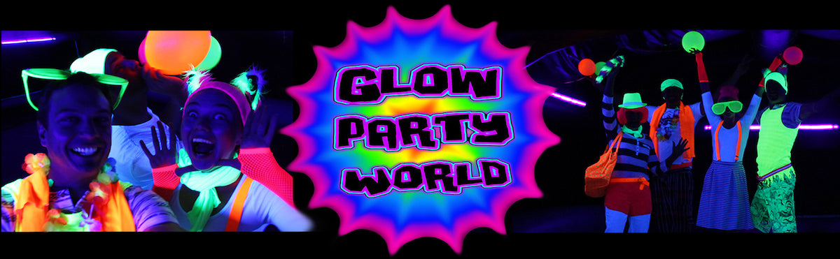 2 x Black light glow party kits - jellowrestlingsupply