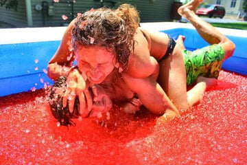 Jelly wrestling meaning Melbourne