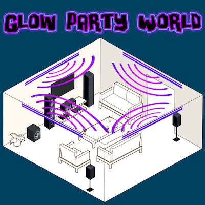 which lights for glow in the dark parties