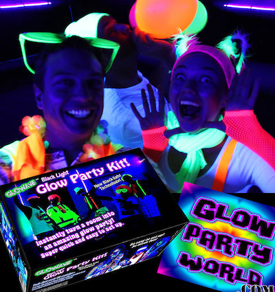 how to do a glow in the dark party