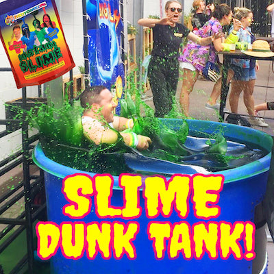 how to fill a dunk tank with slime