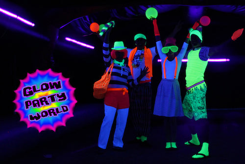 Glow in dark party supplies deals