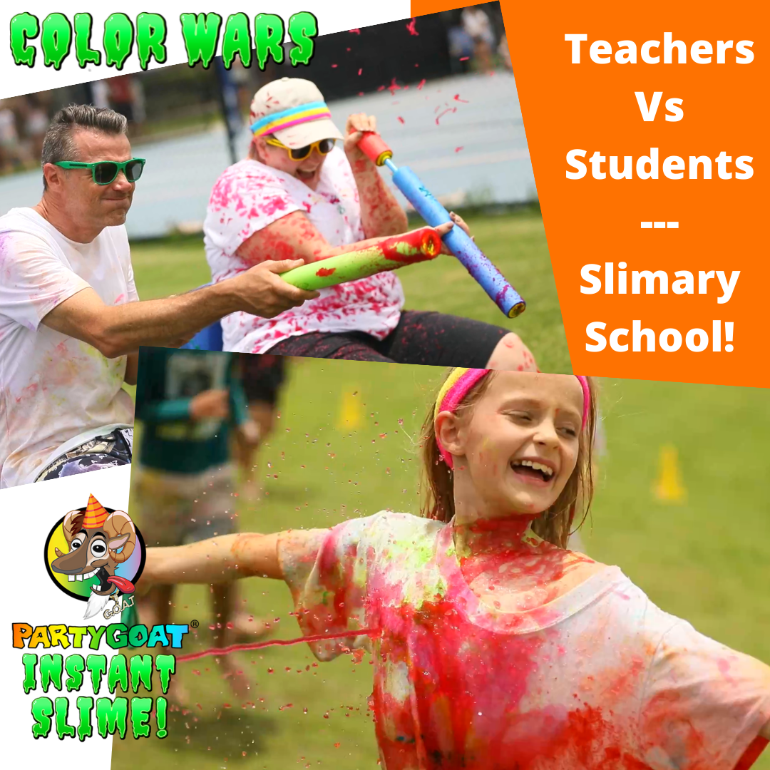 Bulk Instant Slime Powder! Mix with Water to Make A Huge 40 Gallons of Slime! 4 Colors for Slime Bucket Challenges, Color Run, Blaster Gun, Bath
