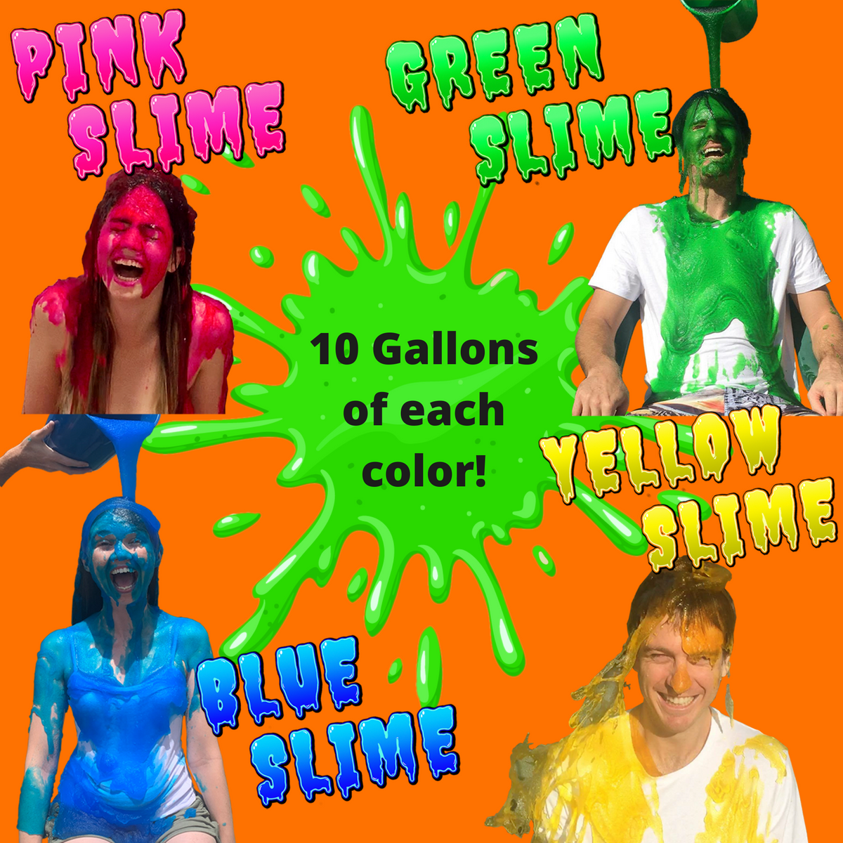 what slime to use for a slime slide