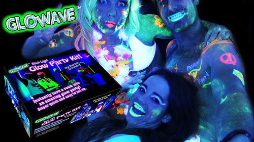 2 x Black light glow party kits - jellowrestlingsupply