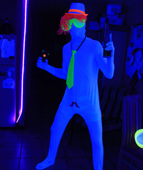 what to wear to a glow in the dark party