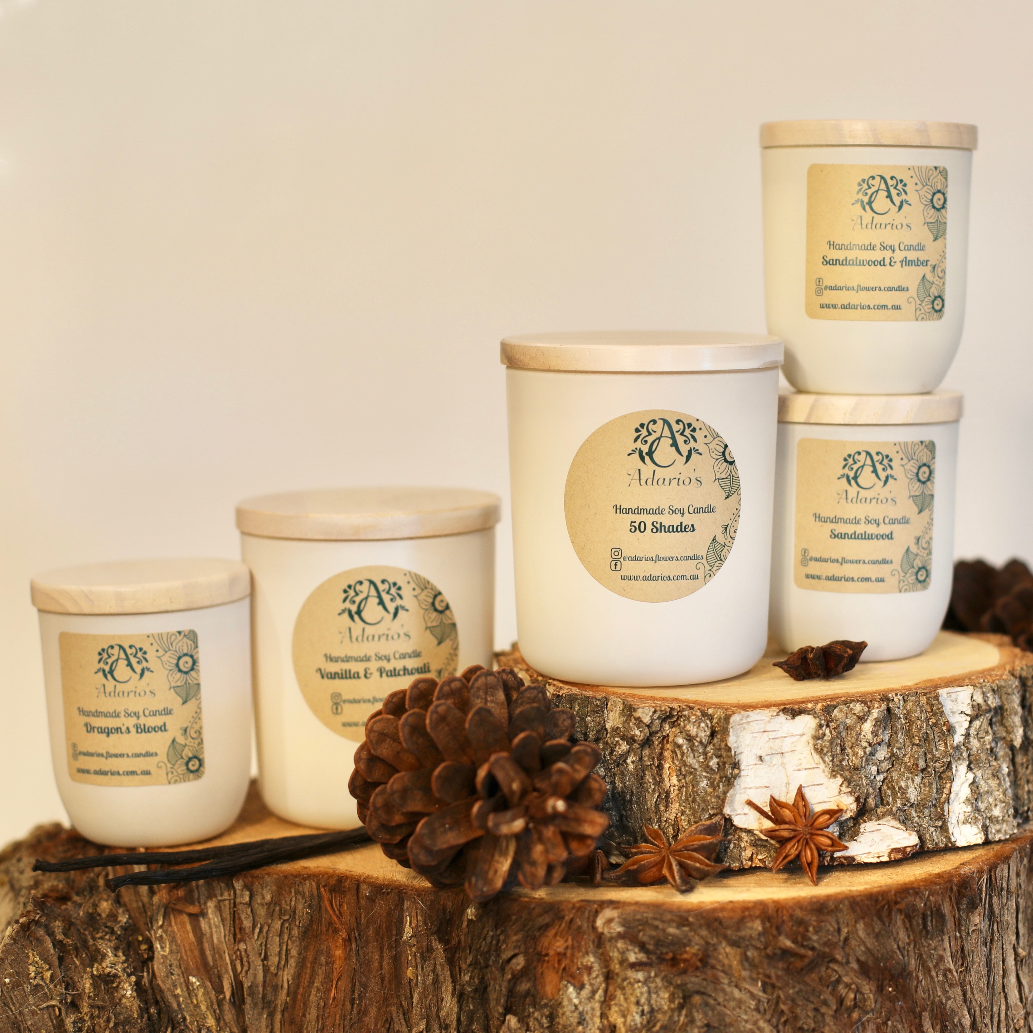 Earthy Soy Candle Collection