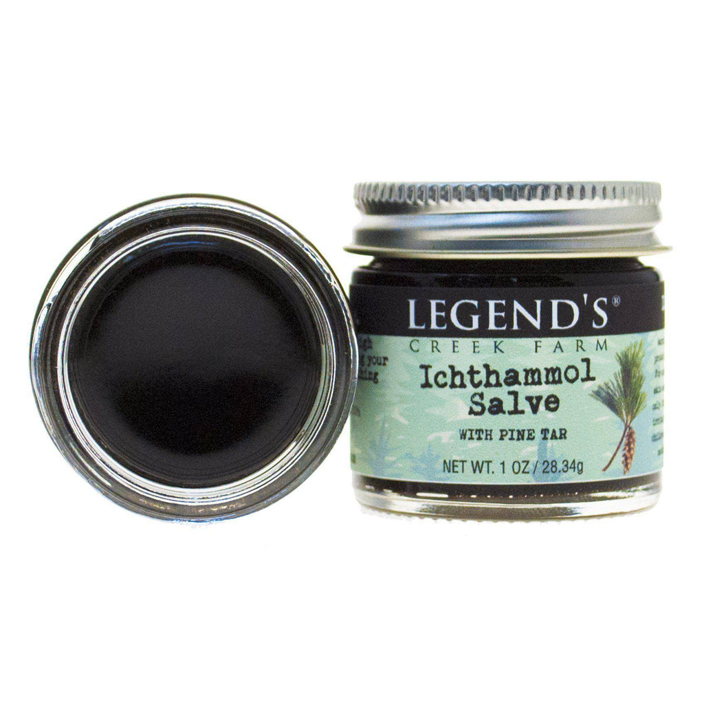 Ichthammol Pine Tar Black Drawing Salve Legend's Creek Farm