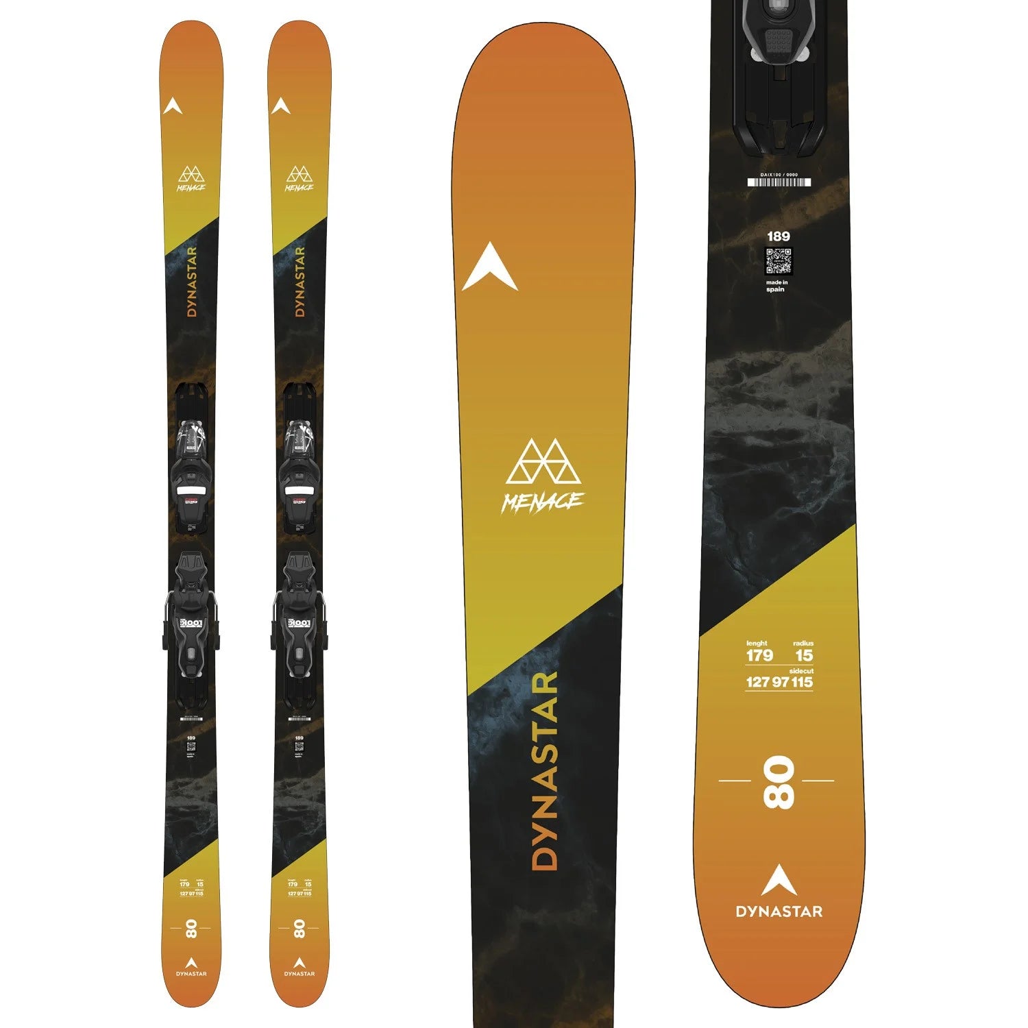 Dynastar M-Menace 80 Skis + Xpress 10 Bindings - Men's - 2025