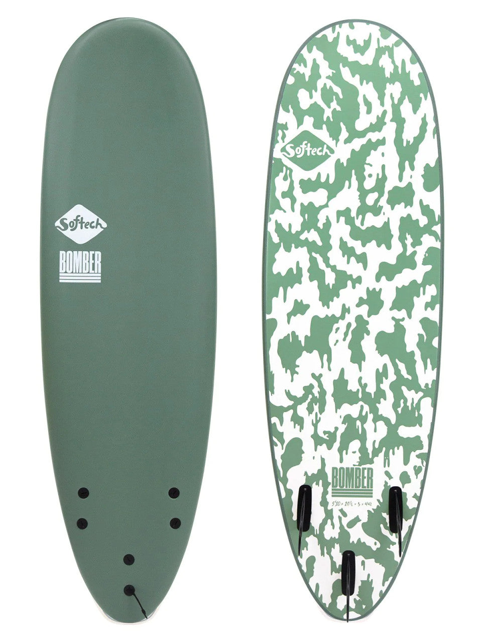 Softech 6'4" Bomber Softboard Surfboard - 2024