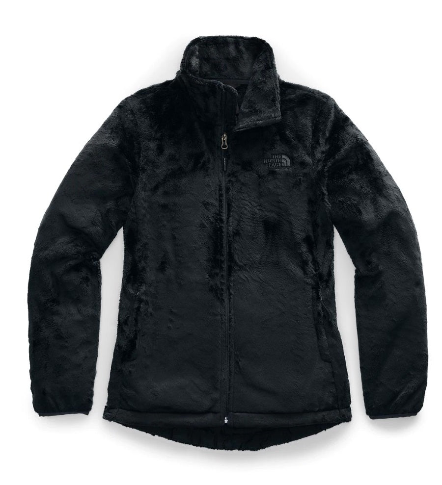 black fuzzy north face