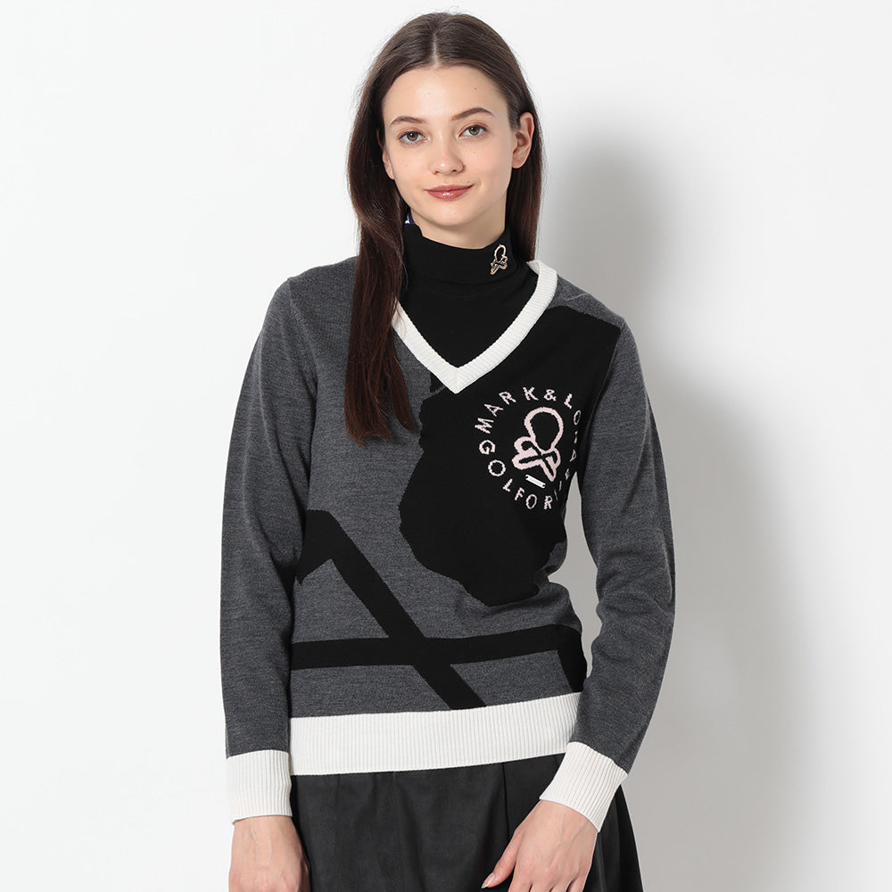 MARK & LONA - Face Merino Sweater | WOMEN