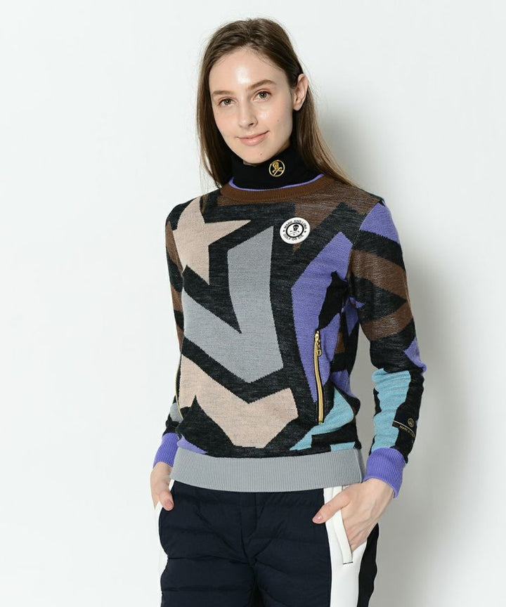 Juggle Wind proof Crew Sweater | WOMEN – MARK & LONA GLOBAL ONLINE
