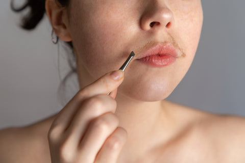 Tweezers Are a Great Facial Hair Removal Tool- For Small Areas