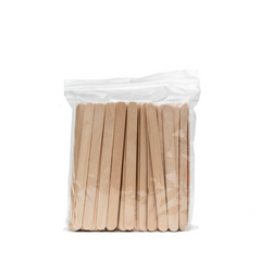 100pcs of Disposable Waxing Wooden Spatulas