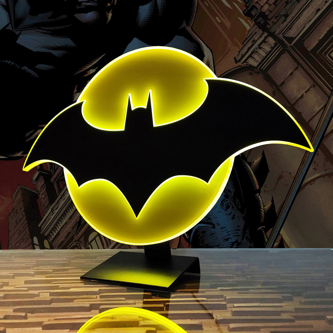 Batman™ LED Wall Light with Pedestal for Table Standing – dcilluminated