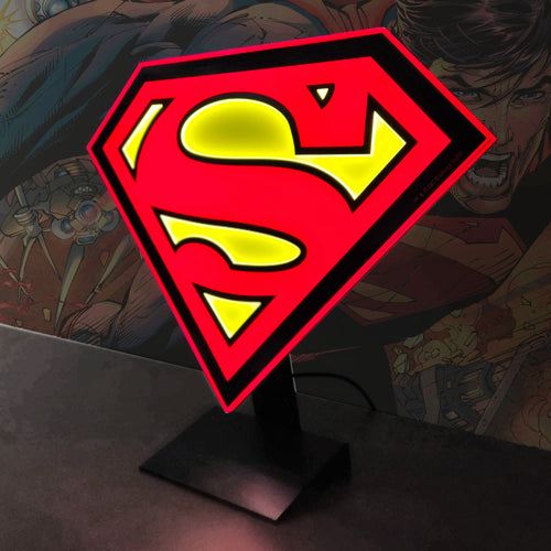 DC Comics Batman Desk Lamp Bat Signal Table Nightlight Neon Style  Illuminated Justice League Superhero Logo Wall Light