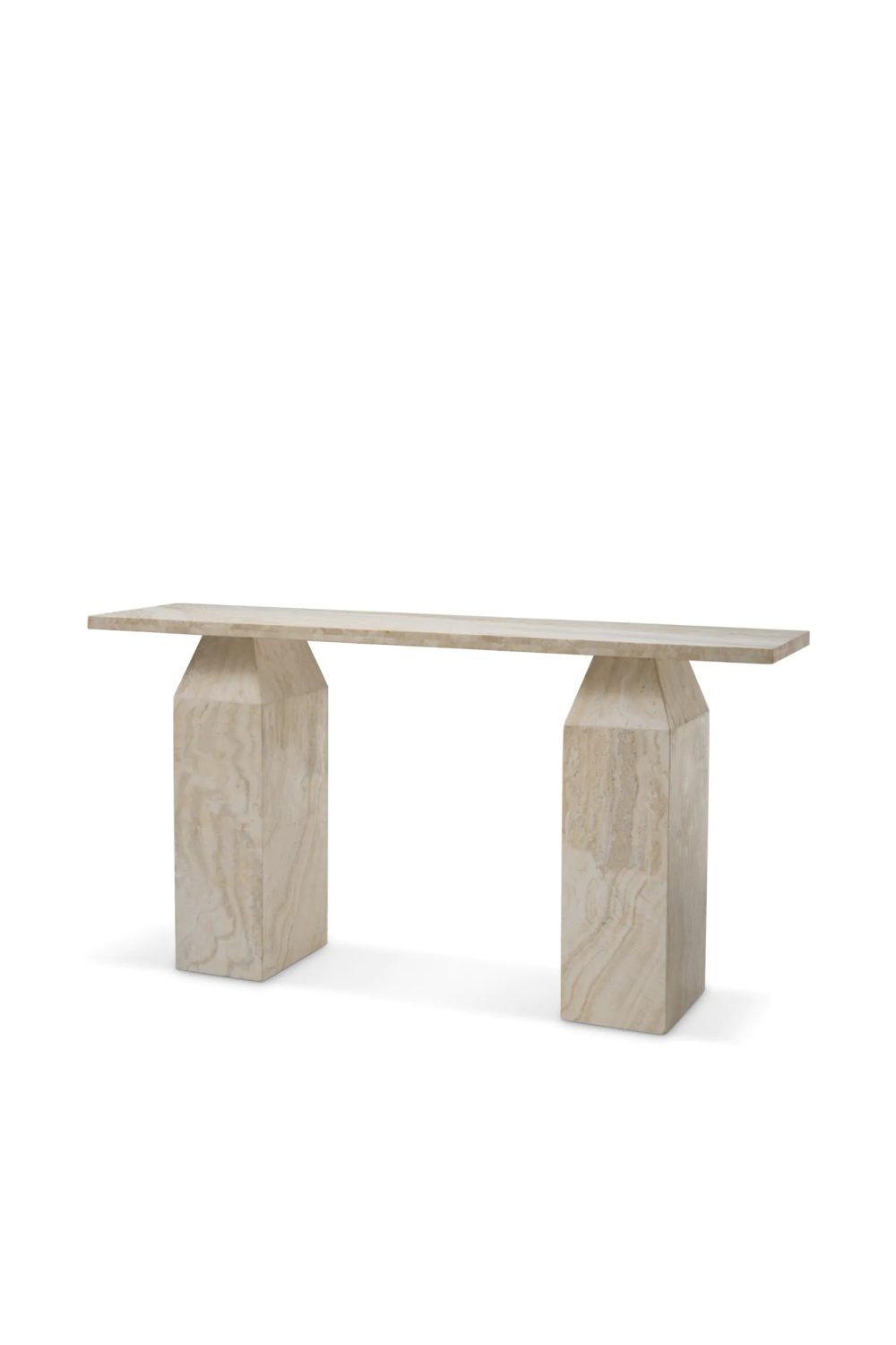 Rectangular Travertine Console Table | Eichholtz Tarragona