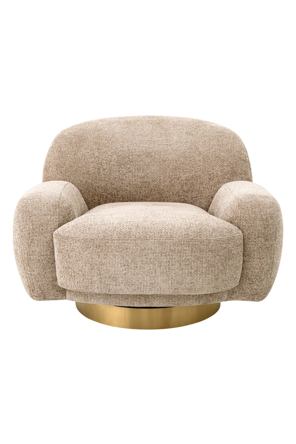 Flower Design Swivel Chair, Eichholtz Mello