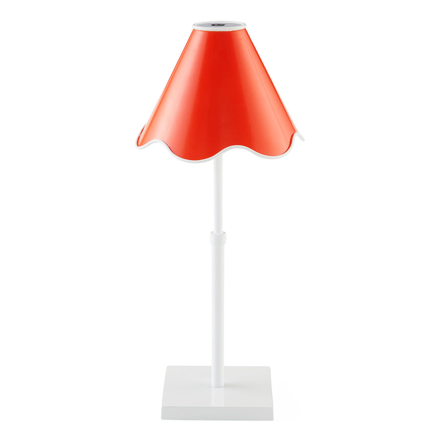 Jonathan Adler Ripple Rechargeable Table Lamp with Wavy Edge