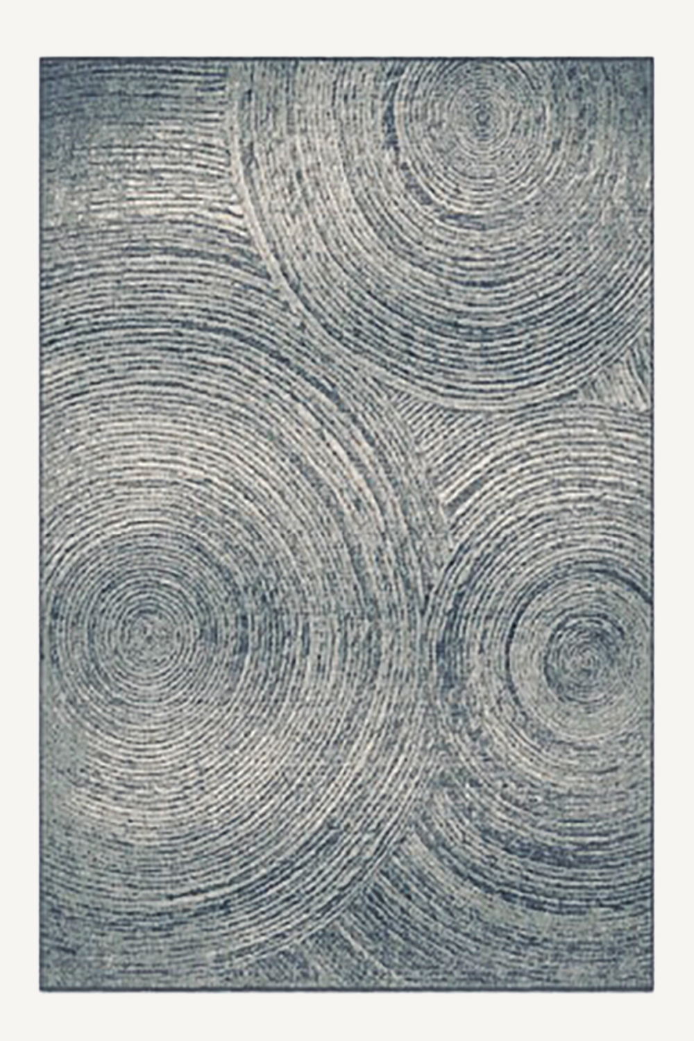 Vical Home Bakea's 10' x 6'5" Blue Viscose Area Rug