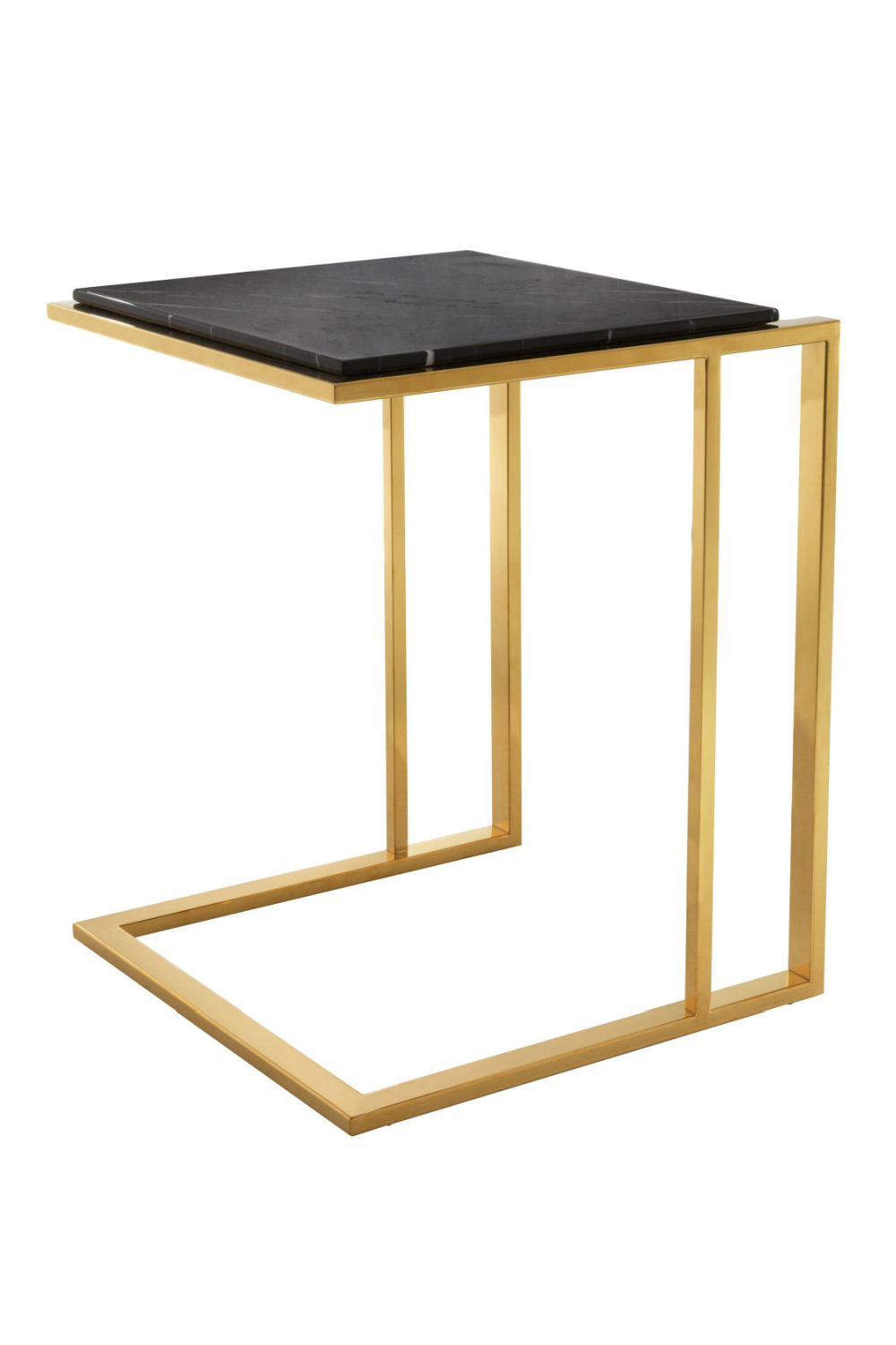 Gold Finish Side Table Eichholtz Cocktail Eichholtz - OROA