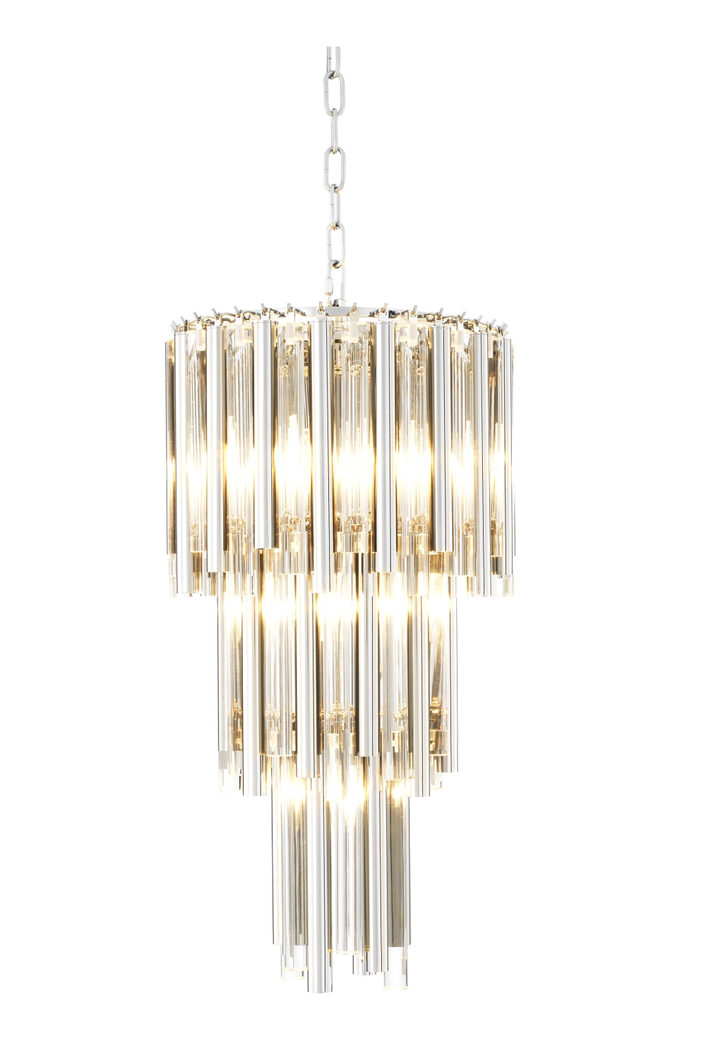 Image of Layered Glass Chandelier - S | Eichholtz Gigi