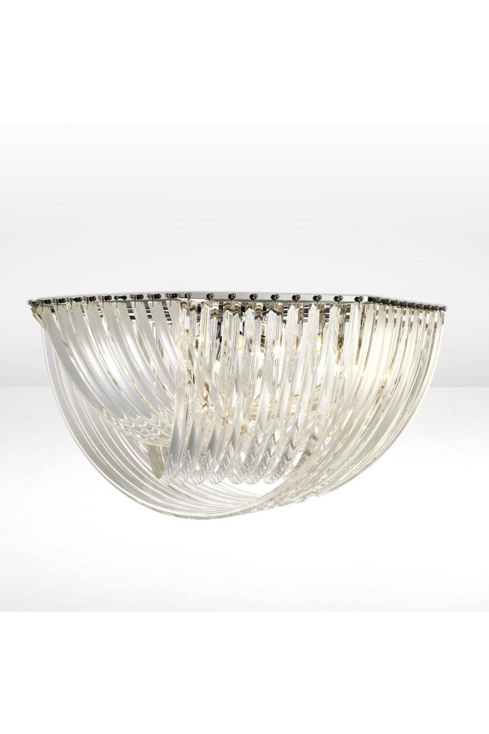 lucite flush mount