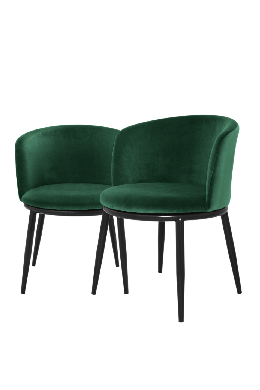 Dark Green Dining Chair Set Of 2 Eichholtz Filmore Eichholtz - OROA