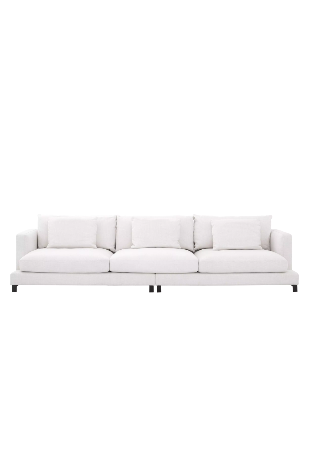 Image of Modern White Accent Sofa | Eichholtz Burbury