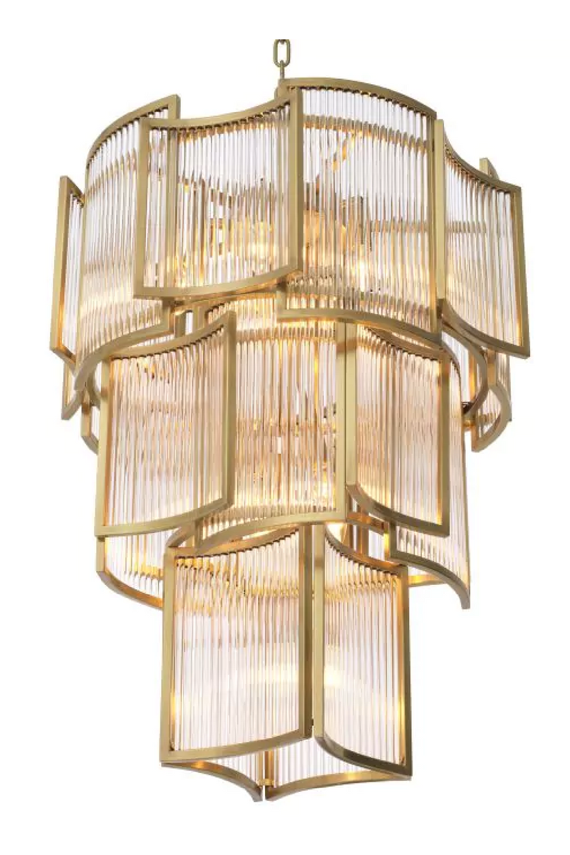 modern art deco chandelier