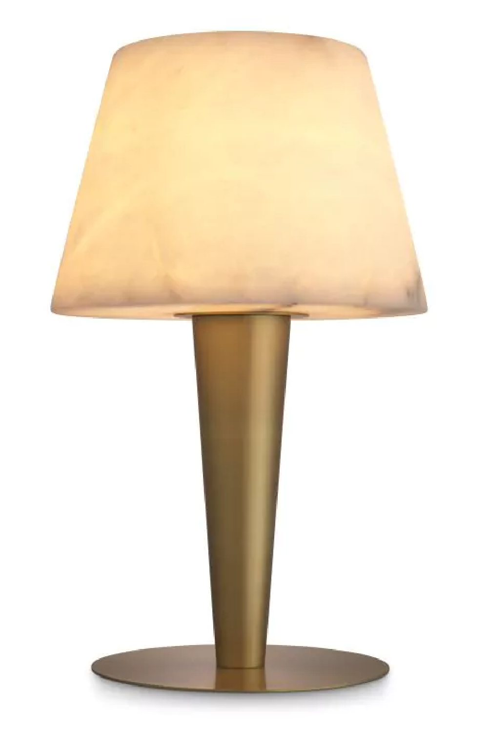 Image of Modern Alabaster Table Lamp | Eichholtz Scarlette