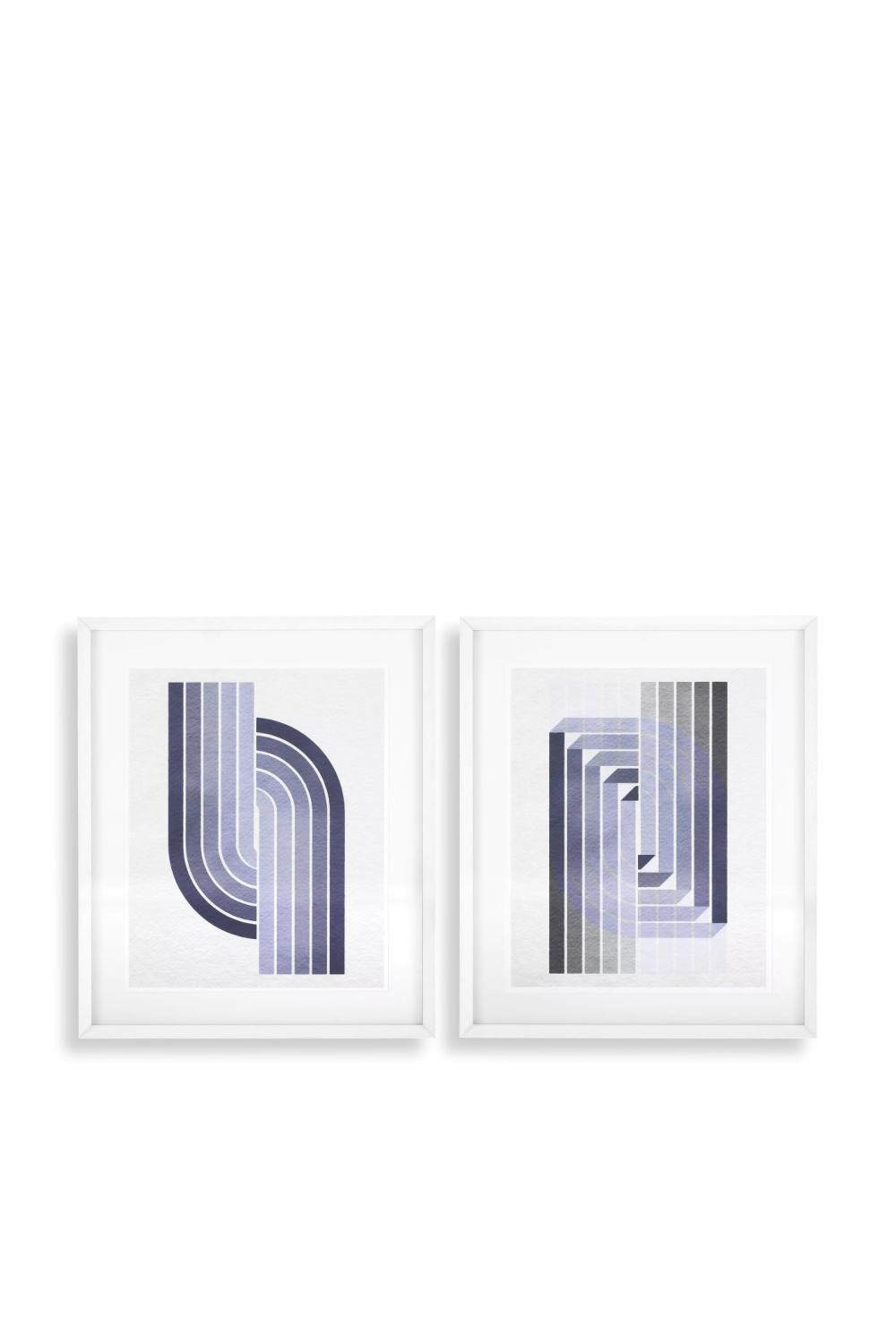 Geometric Modern Art Prints (2) Eichholtz Isometria Eichholtz - OROA