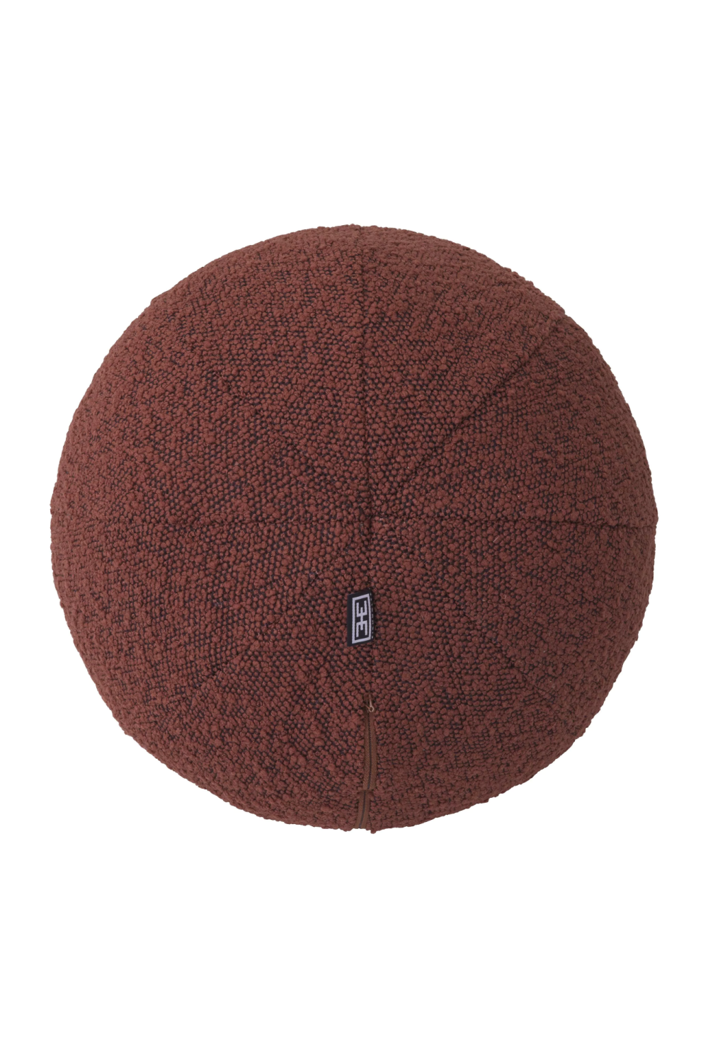 Red Boucle Sphere Cushion Eichholtz Palla Large Eichholtz - OROA