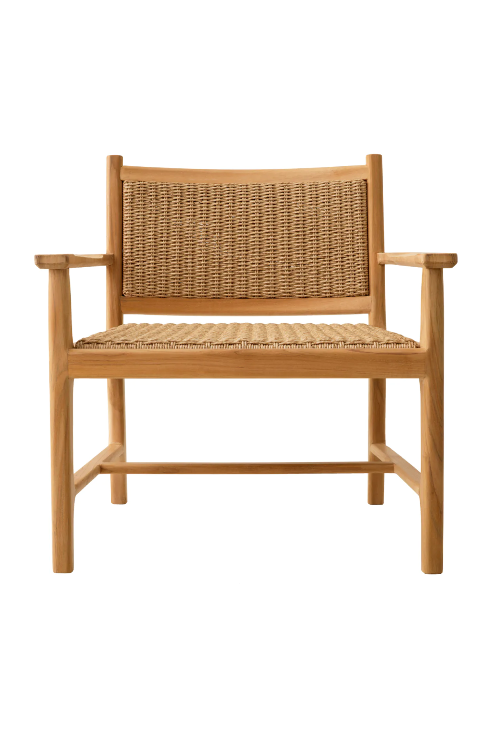 Image of Natural Weave Outdoor Lounge Chair | Eichholtz Pivetti