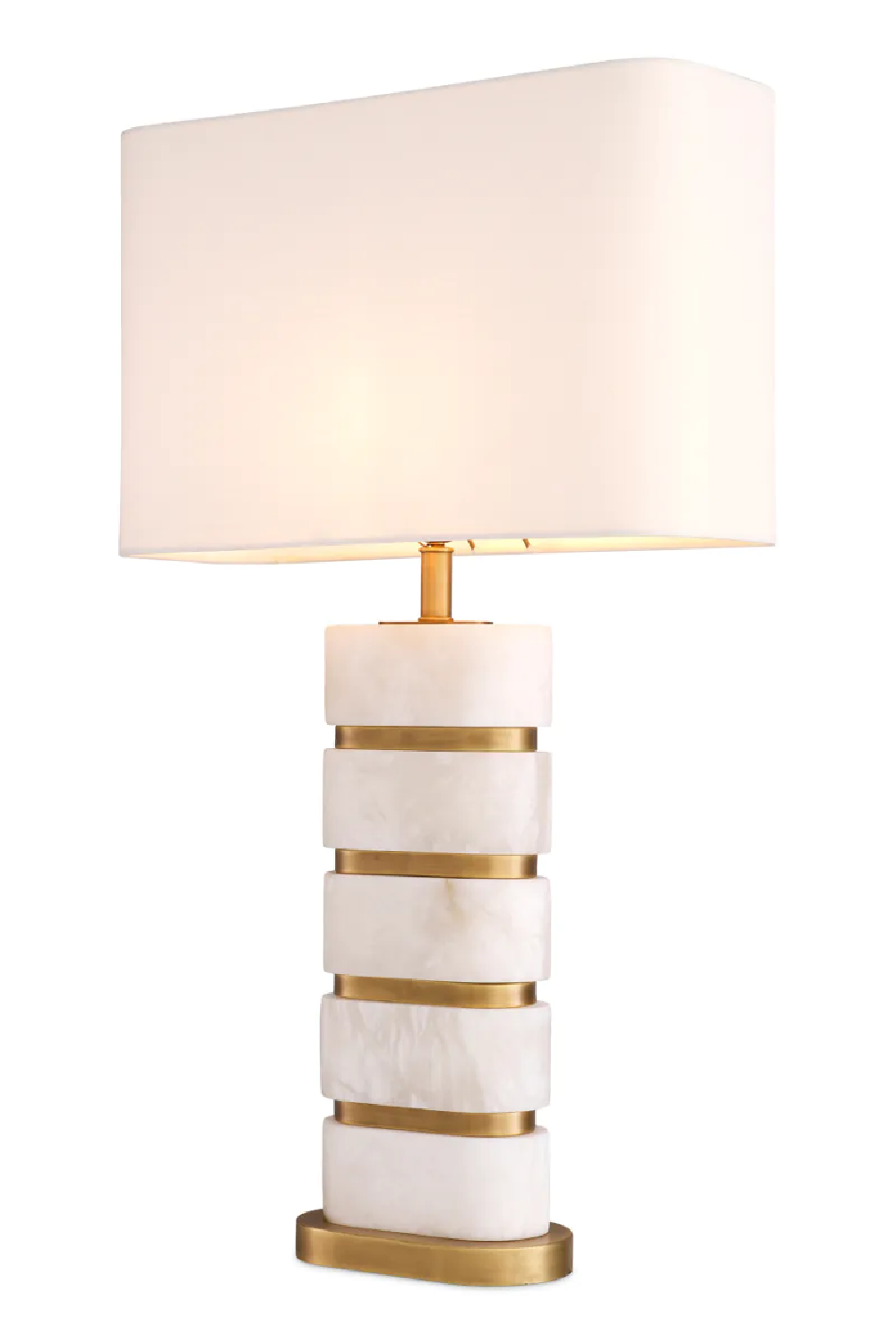 Image of White Modern Table Lamp | Eichholtz Newall