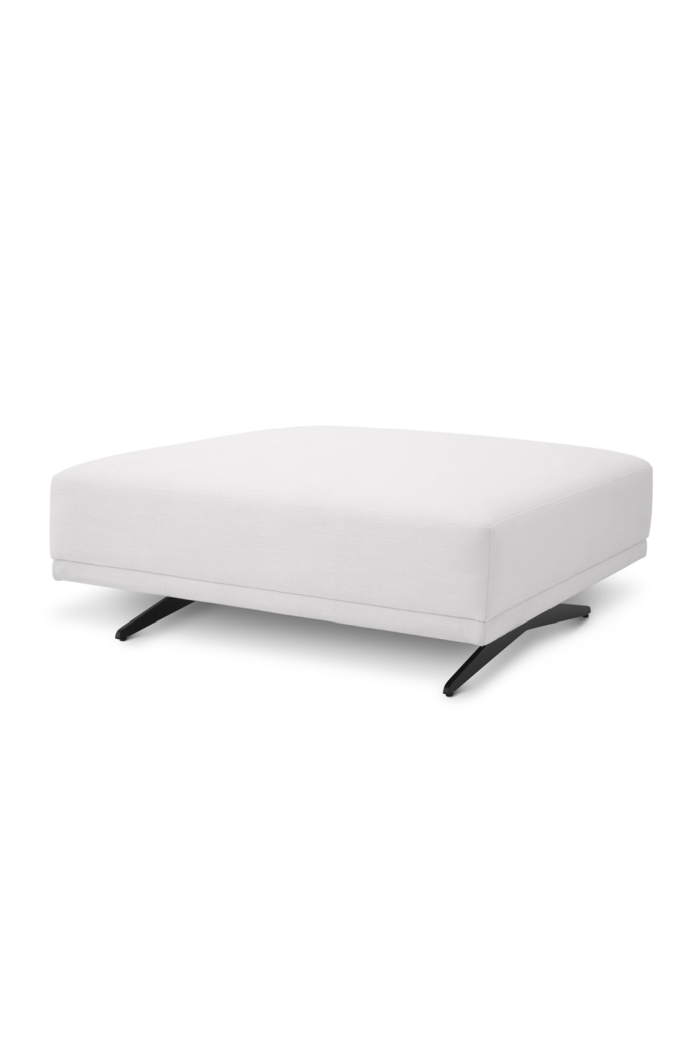 Upholstered Avalon White Ottoman Eichholtz Endless Eichholtz - OROA