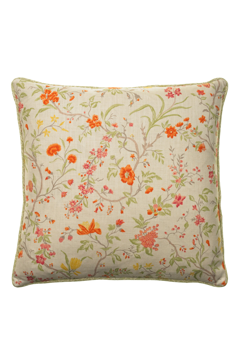 Image of Floral Linen Cushion | Andrew Martin Ramble