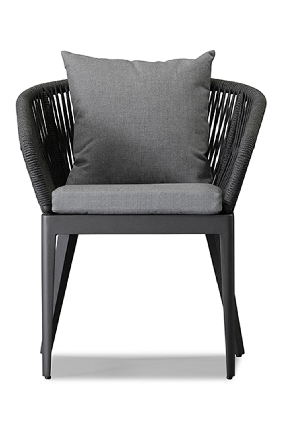 Image of Curved Outdoor Dining Chair | Andrew Martin Voyage