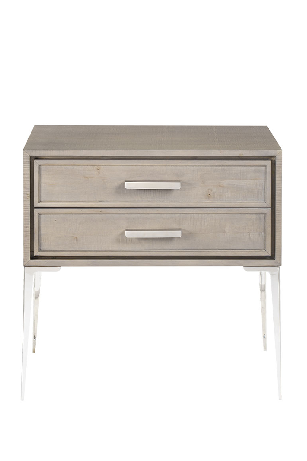 Wooden Double Drawer Nightstand Andrew Martin Chloe Andrew Martin - OROA