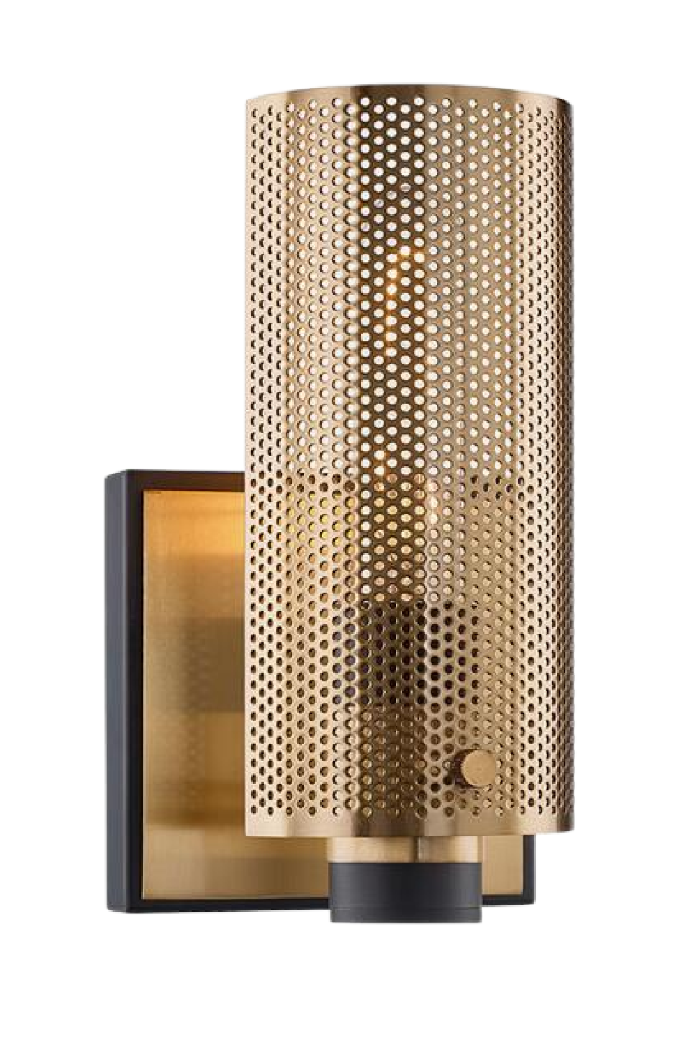 Camille Wall Light in Hand-Rubbed Antique Brass - Andrew Martin