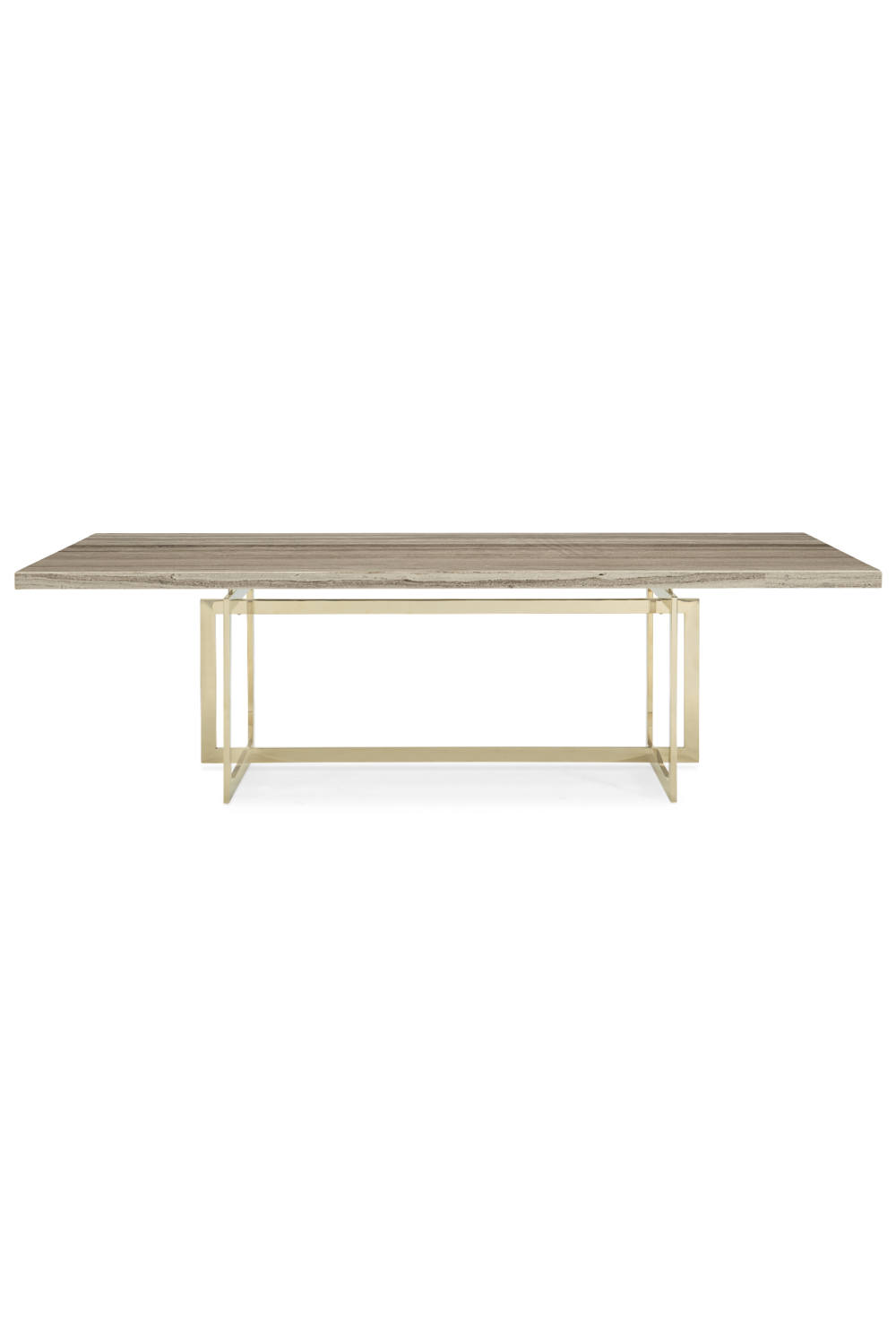 Caracole Top Brass Dining Table - 48