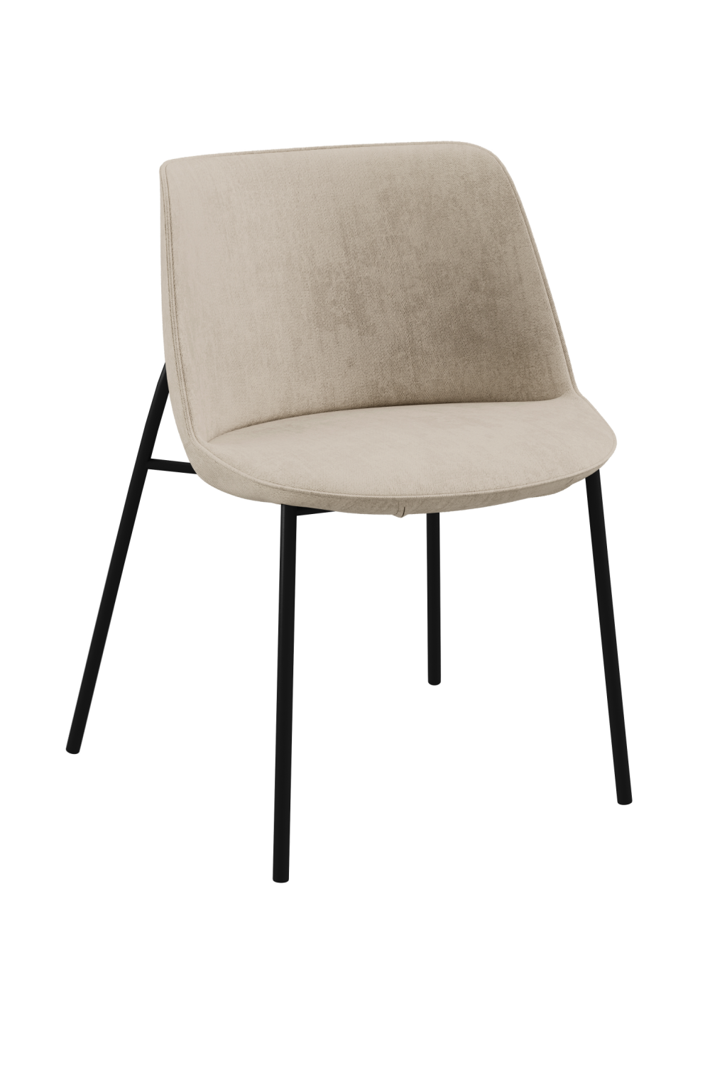 Modern Minimalist Side Chair Dome Deco Loop Dome Deco - OROA