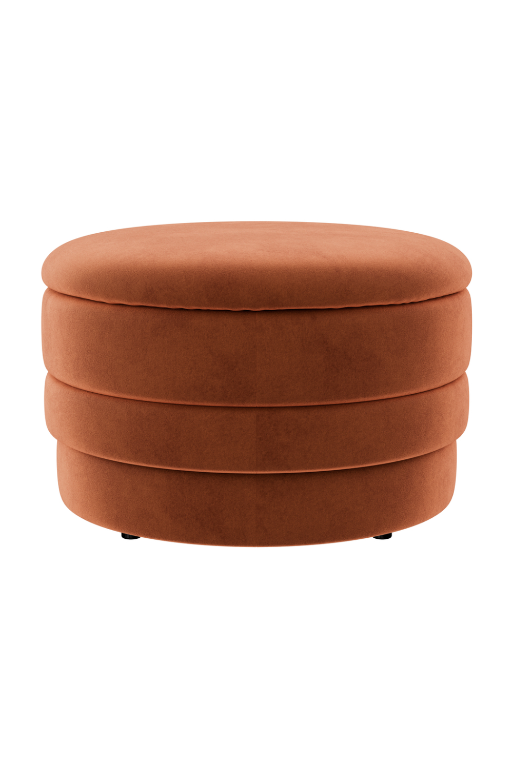 Orange Modern Stool | Dome Deco Enzo