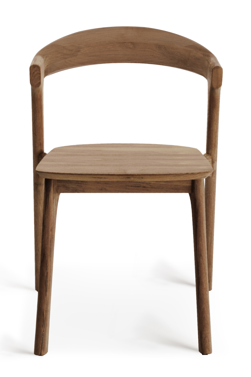 Image of Teak Round Back Dining Chair | Ethnicraft Bok