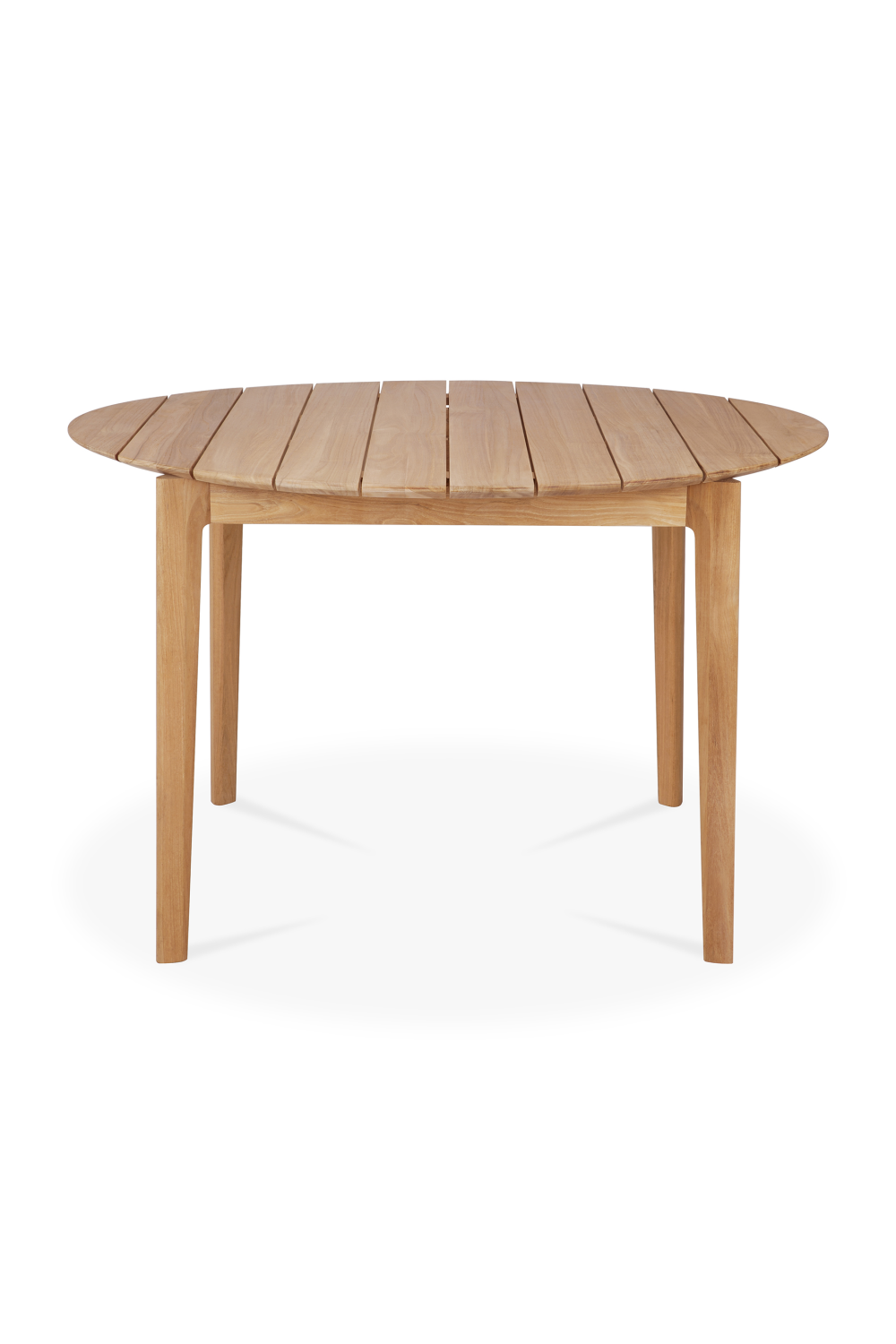 Image of Round Teak Outdoor Dining Table | Ethnicraft Bok
