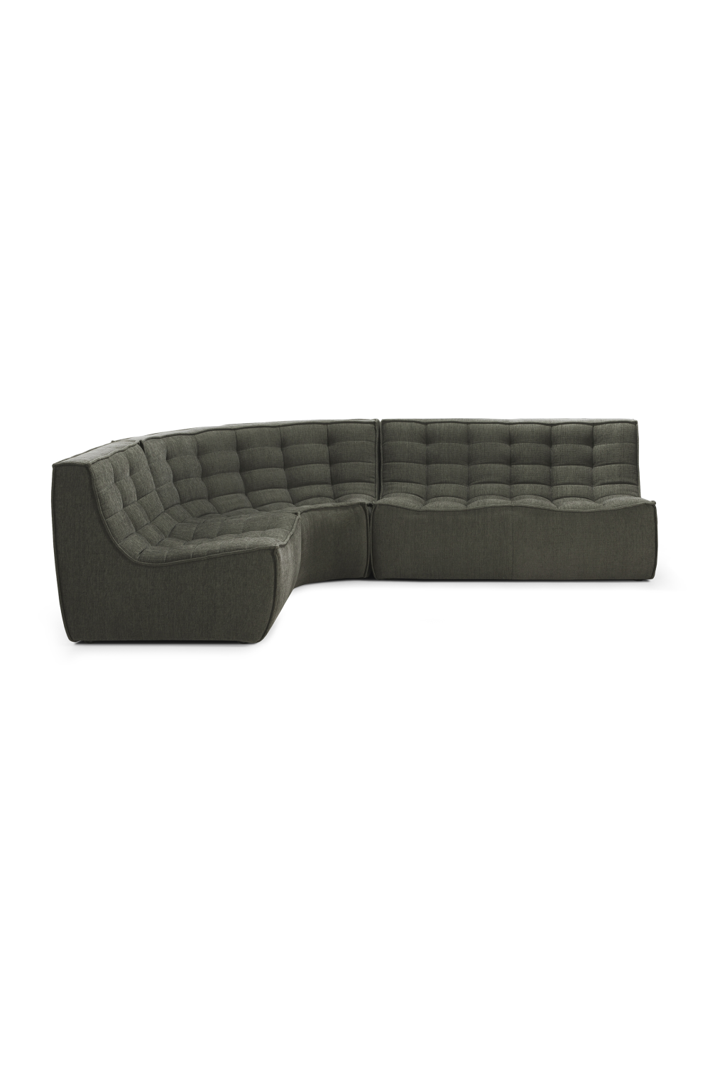 Image of Green Modular Sofa | Ethnicraft N701